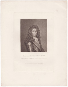 antique portrait from Pepys Diary